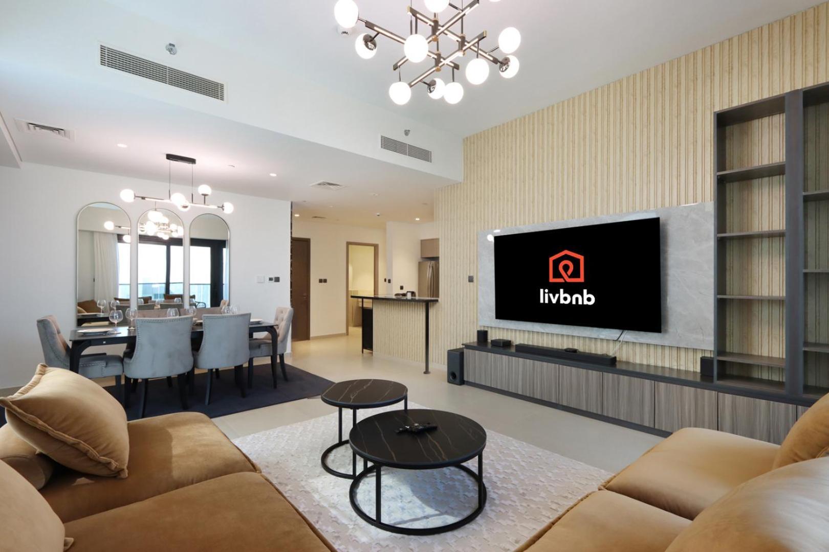 Livbnb - 3br 1 With Burj And Fountain Views Apartment Dubai