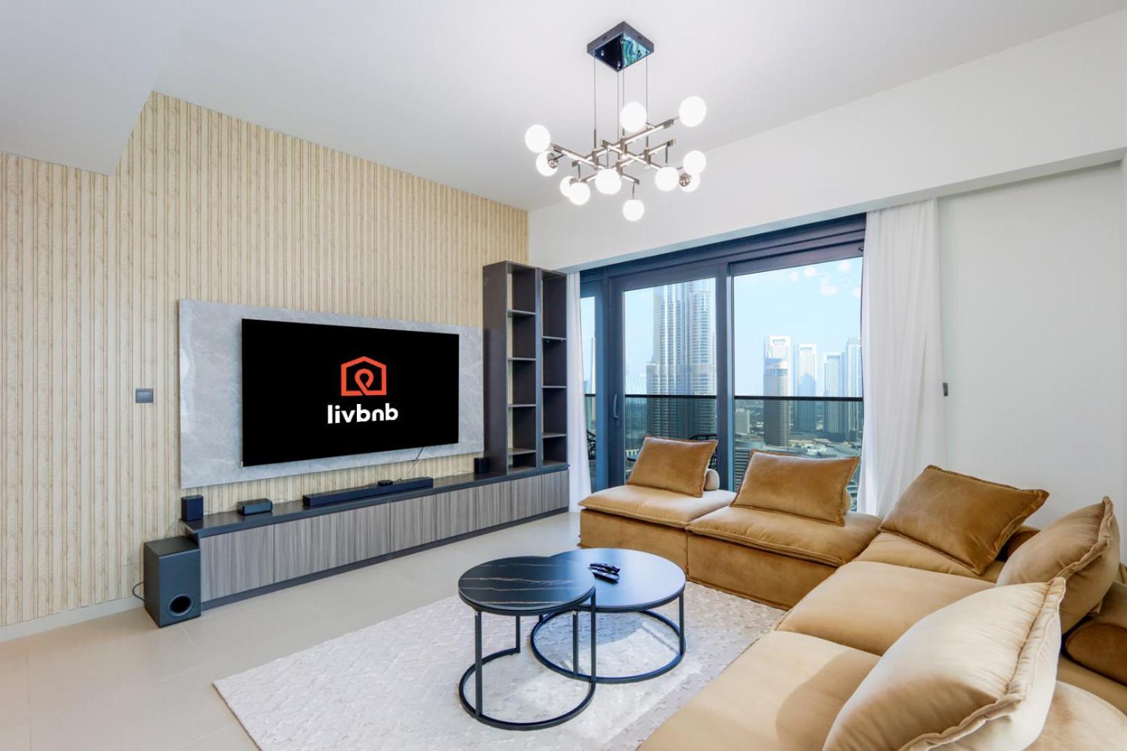 Livbnb - 3br 1 With Burj And Fountain Views
